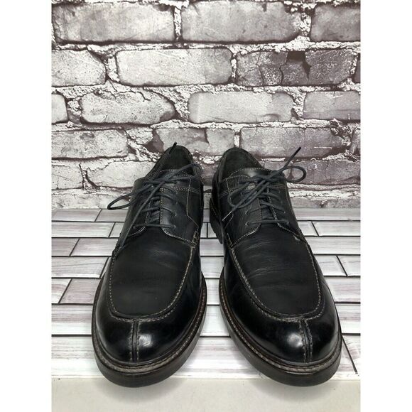 Johnston & Murphy Black Leather Split Toe Lace Oxfords Shoes Men Sz 13M US/46EU main image 9